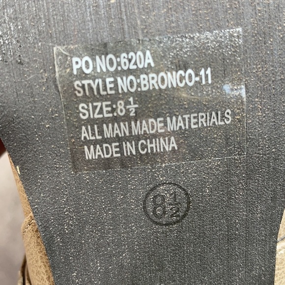 Breckelle’s Bronco-11 Light Brown Size 8.5m - Picture 10 of 11